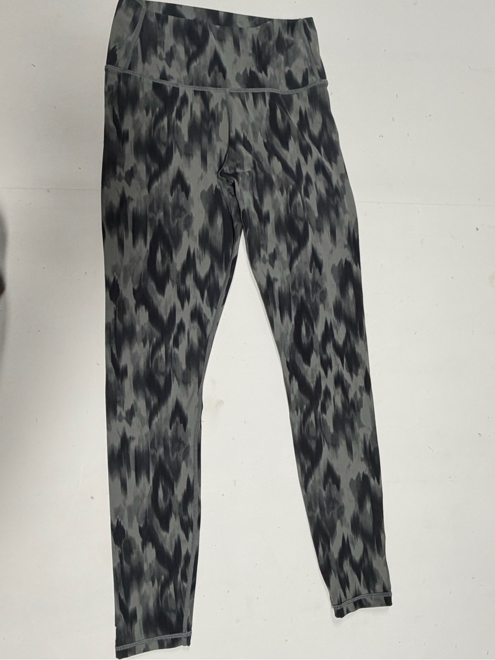 Varley Black & Gray Printed Women Leggings